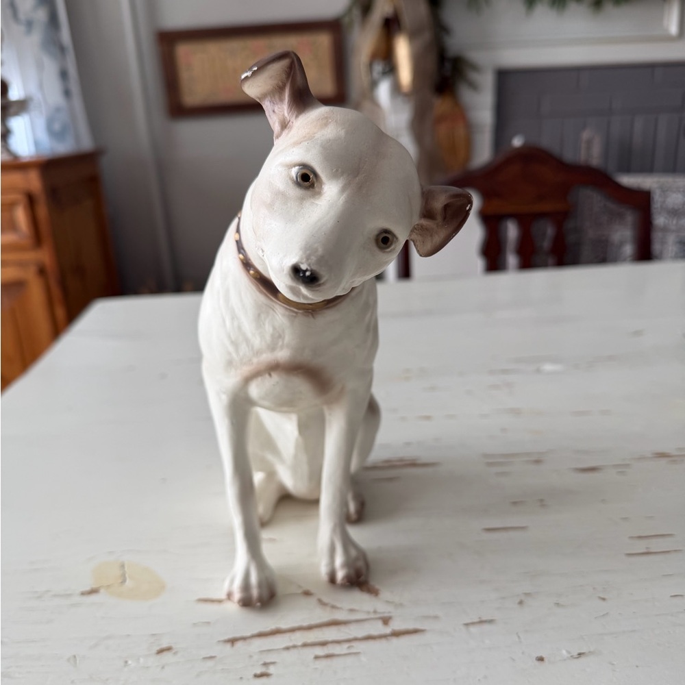 Original Vintage RCA Nipper Dog Statue